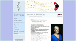 Desktop Screenshot of marthascheffel.de